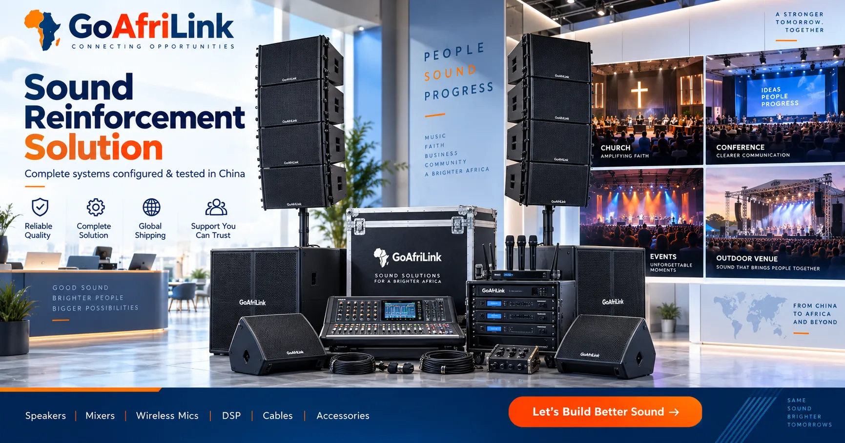 Complete Church & Venue Audio System